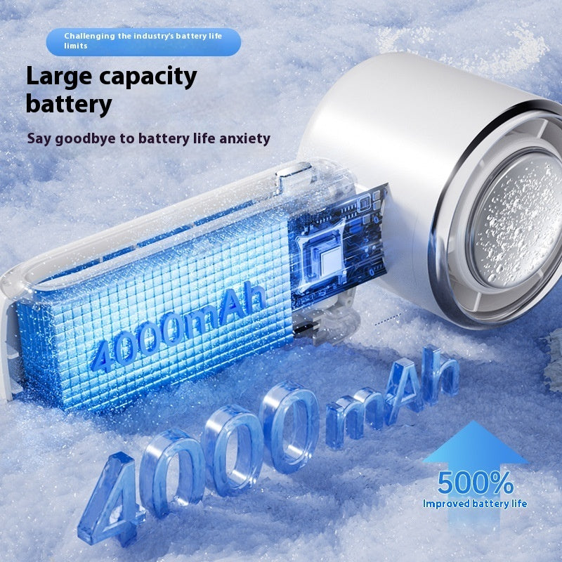 New Ice Pack High-Speed Handheld Folding Mini Fan Electronics Gym From House