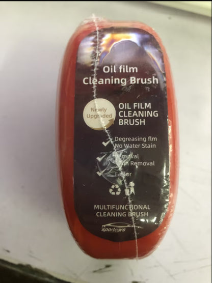 Automotive Oil Film Cleaning Brush Windshield Car Glass Vehicle Gym From House Red With 120ml