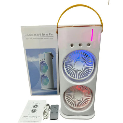 Double-ended Spray Fan Portable Humidifier Fan Air Conditioner