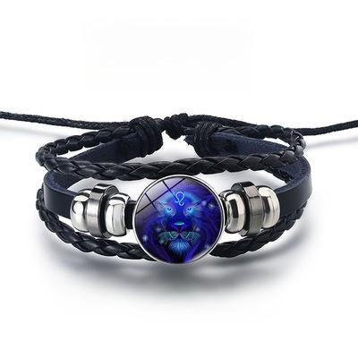 12 Constellations Luminous Bracelet Fashion Nightlight Jewelry Gym From House Leo