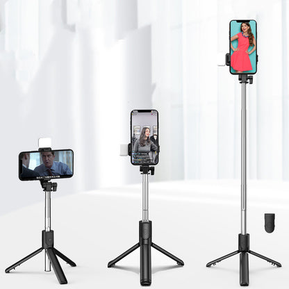 Bluetooth Fill Light Selfie Stick Outdoor Live Broadcast Gadgets Gym From House