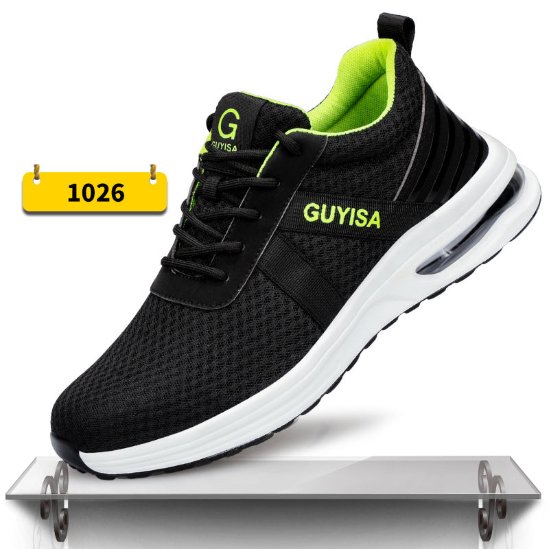 Indestructible Steel Toe Work Shoes Men Sneakers Fashion Men DealSniper.net C1026 Size39