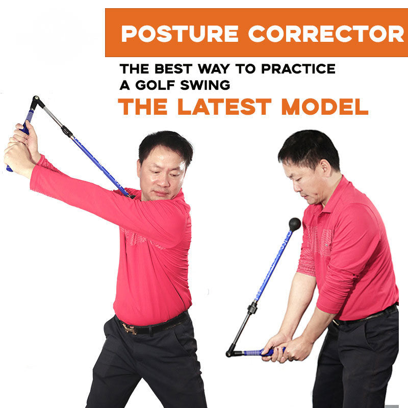 Golf Swing Training Aid Stick Posture Corrector Practice Swing Trainer Outdoor dealsniper-net