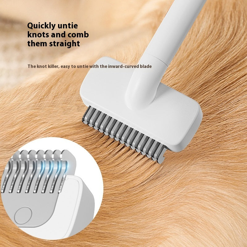 Pet Hair Unknotting Comb Dogcat Floating Hair Comb Pets dealsniper-net