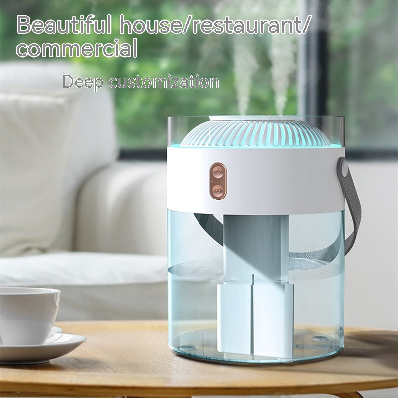 Large Capacity Double Spray Humidifier 26L Ambience Light House DealSniper.net