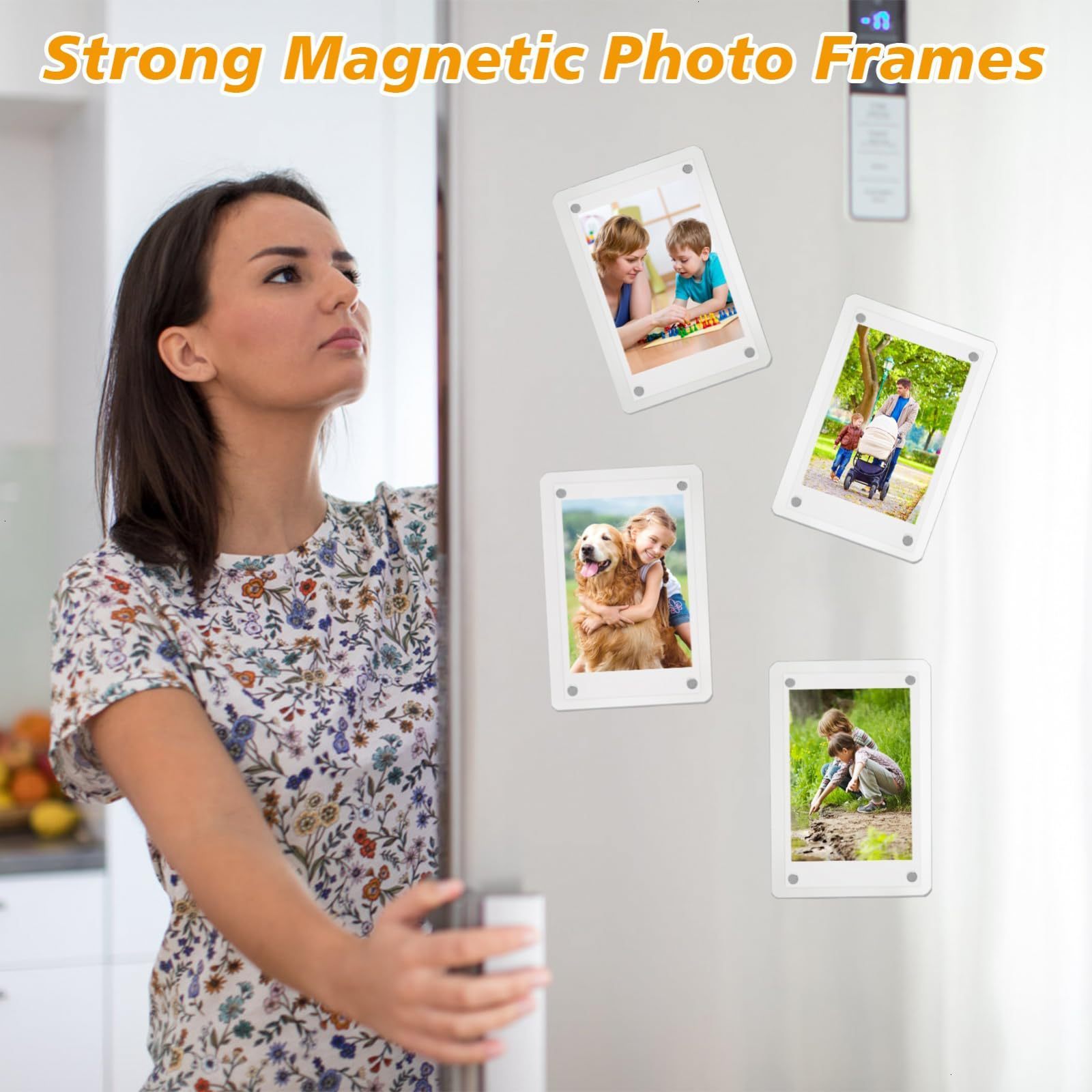 Acrylic Fridge Sticker Magnetic Photoframe Home Decor DealSniper.net