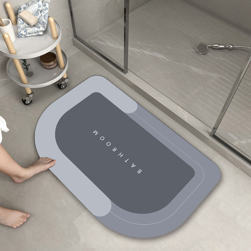 Bathroom Absorbent And Quick-drying Floor Mat House DealSniper.net Himalayan light grey 40X60 1PCS