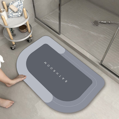 Bathroom Absorbent And Quick-drying Floor Mat House DealSniper.net Himalayan light grey 40X60 1PCS