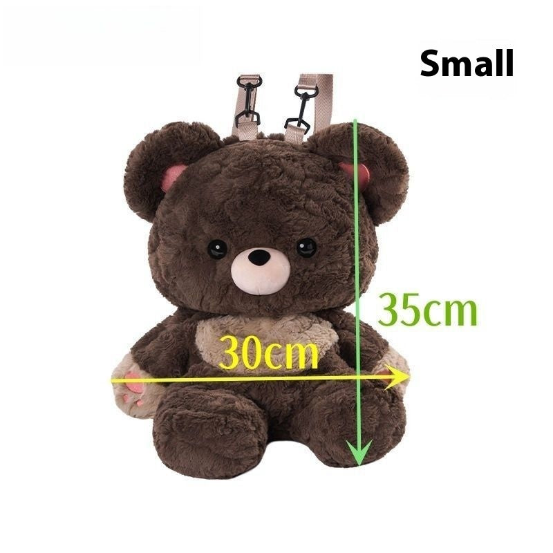 Couple's Bag Love Bear Cute Versatile Plush Bag Shoulder