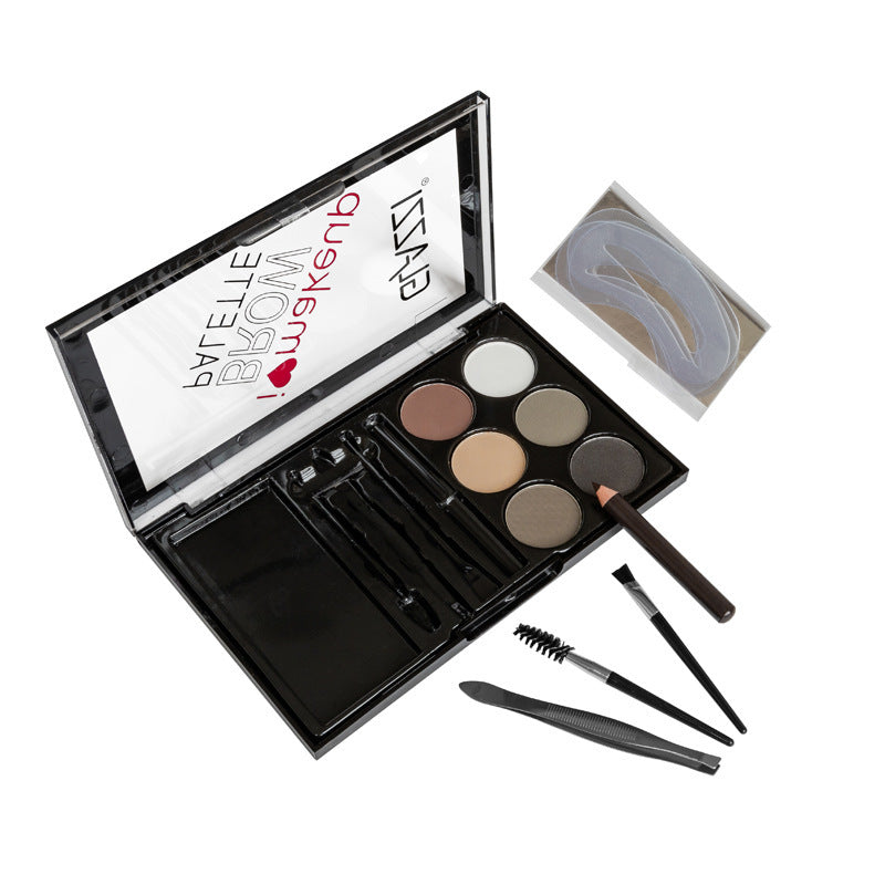 Natural Brown Eyebrow Powder Palette Eye Contour Enhancers Beauty DealSniper.net