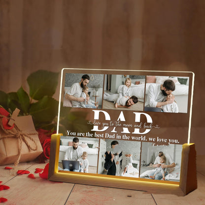 Small Night Lamp Mother's Day Photo Printing Decoration Home Decor DealSniper.net A2 Colorful Light USB