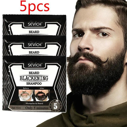 Men Efficient Blackening Beard Coloring Nouri