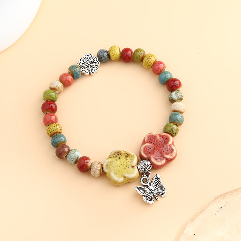 Cross-Border Retro Scenery Dezhou Ceramic Bracelet Jewelry Gym From House A 216 Ceramic bracelet high temperat