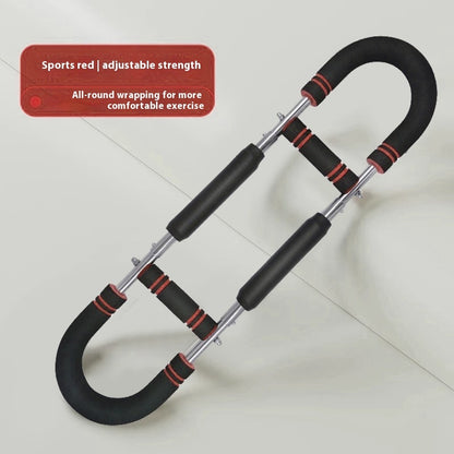 Multi-functional U-shaped Arm Strengthener Chest Trainer Sports Gym From House Red And Black