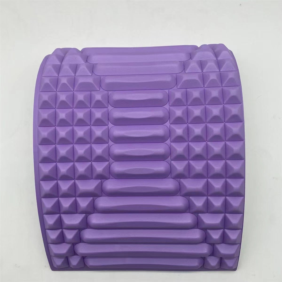 Back Stretcher Pillow Neck Lumbar Support Massager Health dealsniper-net Purple