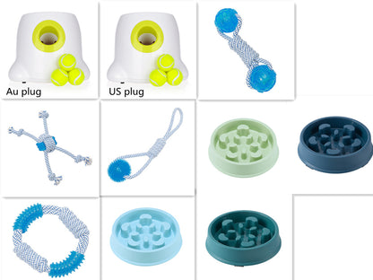 Dog Pet Automatic Interactive Ball Launcher Pets dealsniper-net Set