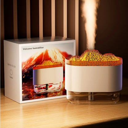 USB Volcano Air Humidifier 300ML Ultrasonic Mist Maker House dealsniper-net