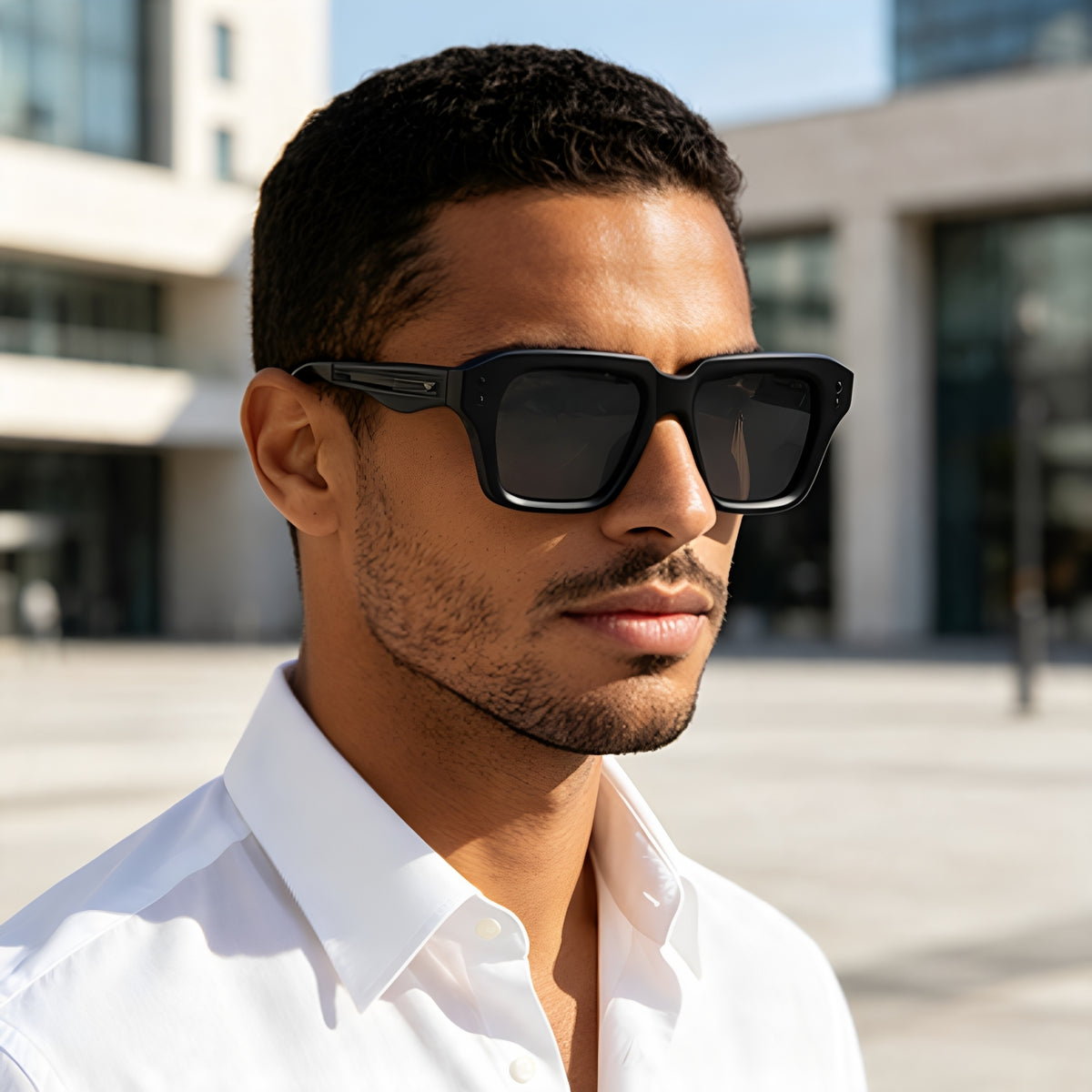 Fashion Square Frame Sunglasses For Men Stylish Sunglasses Women Gym From House