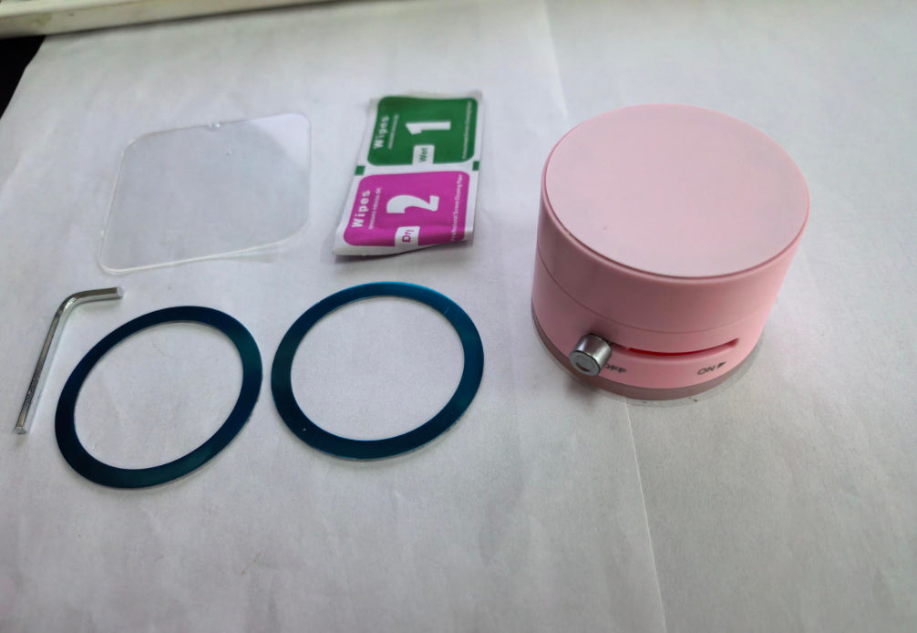 Foldable Magnetic Vacuum Car Phone Holder Foldable Suction Cup Vehicle Gym From House Cherry Blossom Powder