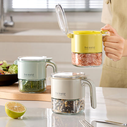 Light Luxury Pressed Sealed Seasoning Can Kitchen dealsniper-net