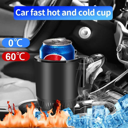 2 In1 Car Heating Cooling Cup 12V Smart Car Cup Holder Vehicle dealsniper-net