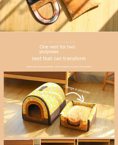 Large Dog House Type Pets Can Be Dismantled And Washed Pets DealSniper.net