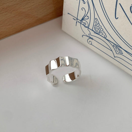 Korean Style Irregular Geometric Ring For Women Jewelry Gym From House
