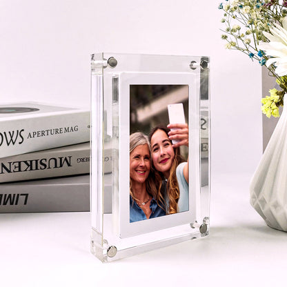 Digital Picture Frame Acrylic Video Player Digital Photo Frame Vertical Deals dealsniper-net