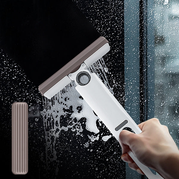Mini Mop Portable Self-Squeeze Short Mop Hand Wash-Free Kitchen DealSniper.net Mop1Sponge head2
