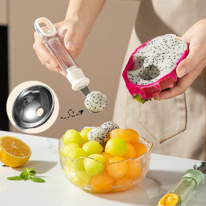 Fruit Baller Scoop Melon Baller Scoop Fruit Ball Cutter Ergonomic Grip Kitchen dealsniper-net