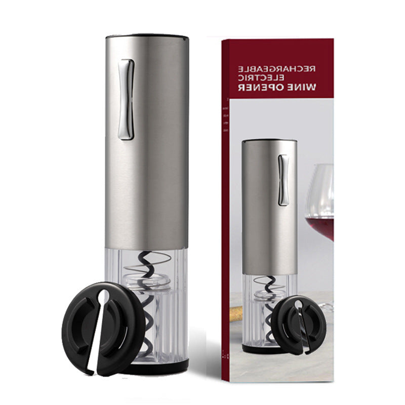 Electric Wine Opener Rechargeable Automatic Corkscrew Kitchen dealsniper-net