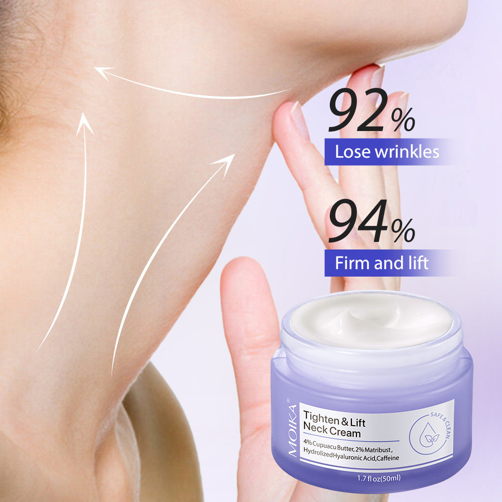 Neck Wrinkle Removal Cream Tightening Firming Fade Fine Lines Beauty dealsniper-net