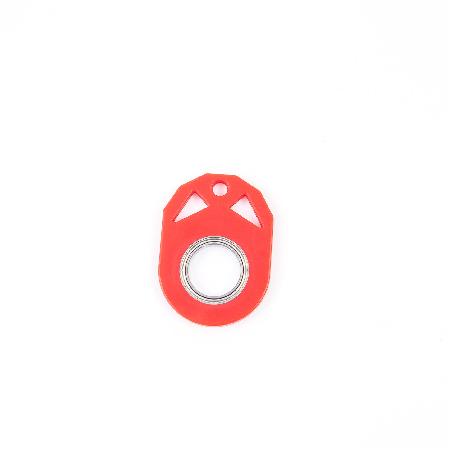 Creative Fidget Spinner Toy Keychain Hand Spinner Anti-Anxiety Toy Deals dealsniper-net Red 17mm 1PC