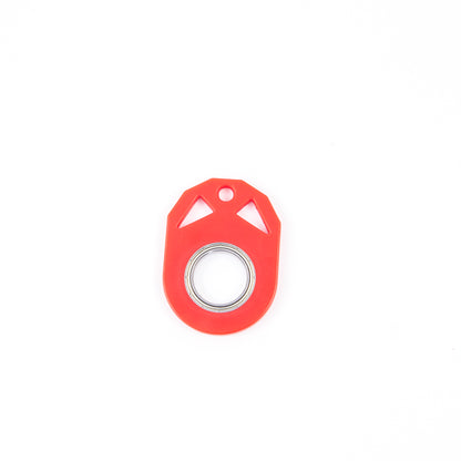 Creative Fidget Spinner Toy Keychain Hand Spinner Anti-Anxiety Toy Deals dealsniper-net Red 17mm 1PC