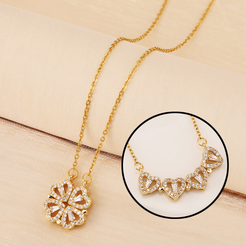 Variety Four-leaf Clover Non-fading Light Luxury Jewelry dealsniper-net