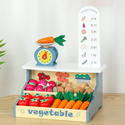 Vegetables Store Preschool Pretend Playset Toys Baby