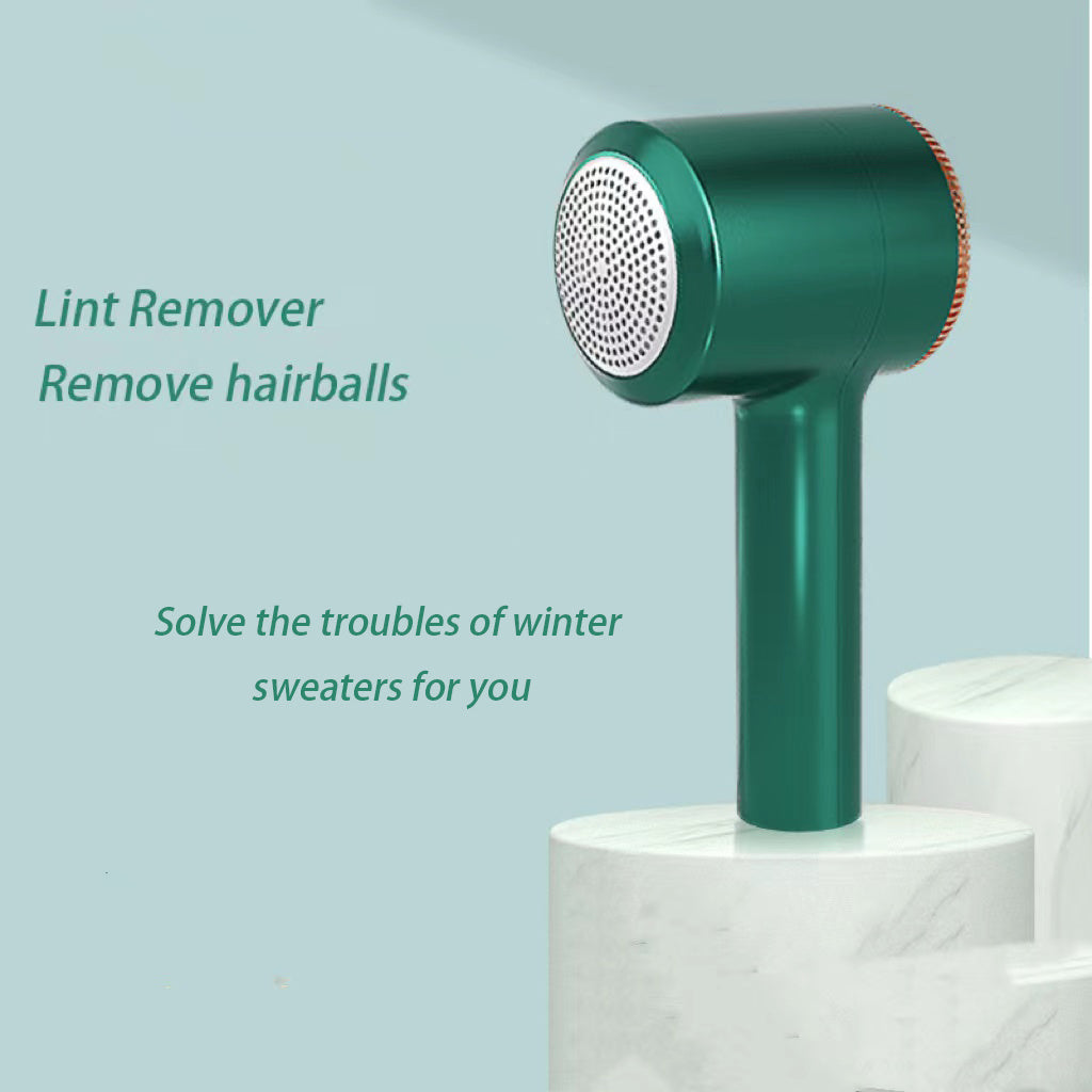 New Hairball Trimmer Household Rechargeable Portable House DealSniper.net Charging dark green