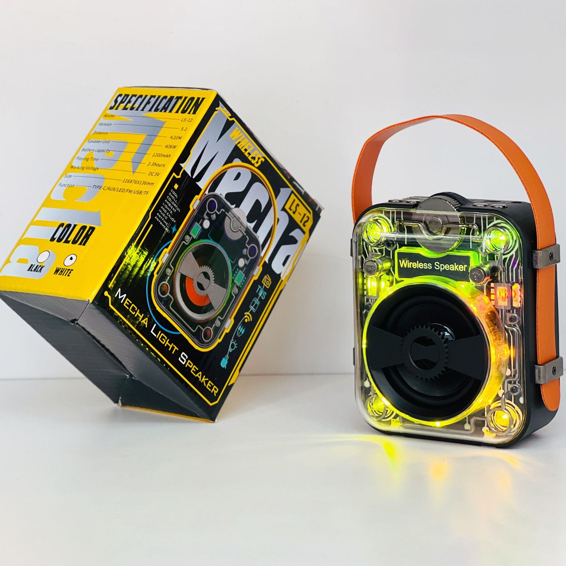 Mech Bluetooth Speaker Creative Saibo Electronics dealsniper-net Black