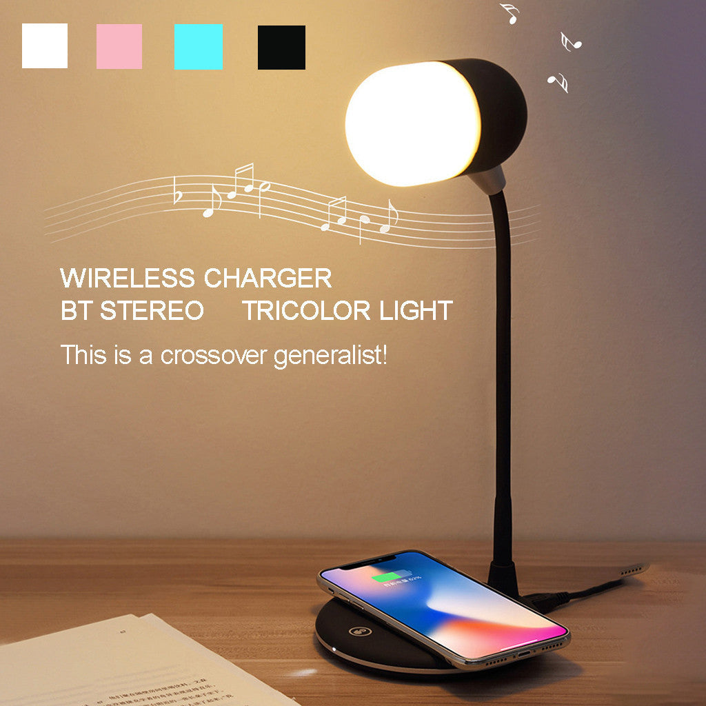 Three-in-one Night Light Wireless Speaker Charger Light Gadgets dealsniper-net