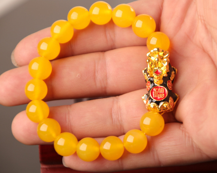 3D Gold Plated PiXiu Bracelet Jewelry DealSniper.net