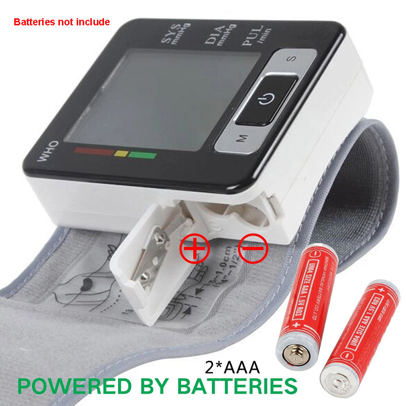 Wrist Blood Pressure Machine With Adjustable Wrist Cuff Beauty dealsniper-net