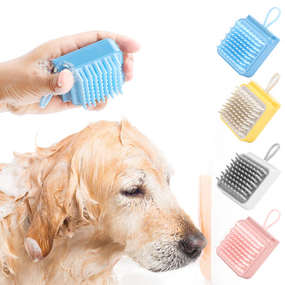 Pet Dog Cat Bath Brush Comb Multifunctional Brush Hair Fur Grooming Deals DealSniper.net