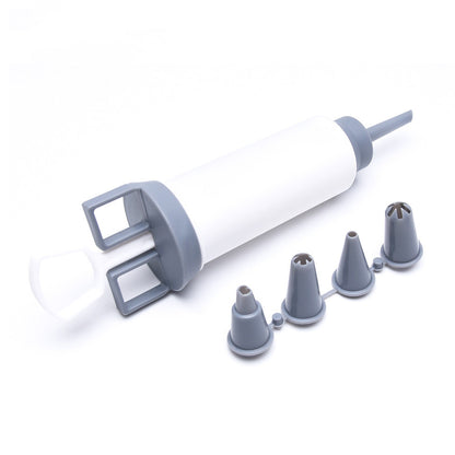 5Sets Of Cream Mounted Nozzles Kitchen Gadgets Kitchen dealsniper-net Grey Mounting gun