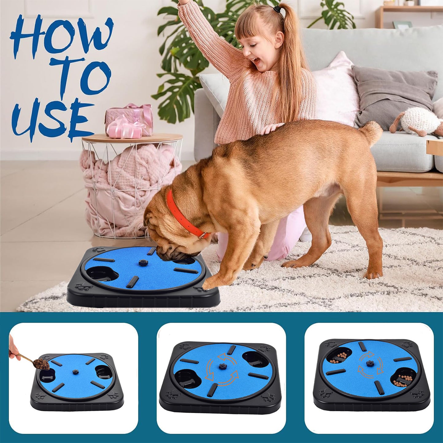 Cat Dog Scratch Board For 360 Rotating Pets Claw Trimmer Pets dealsniper-net