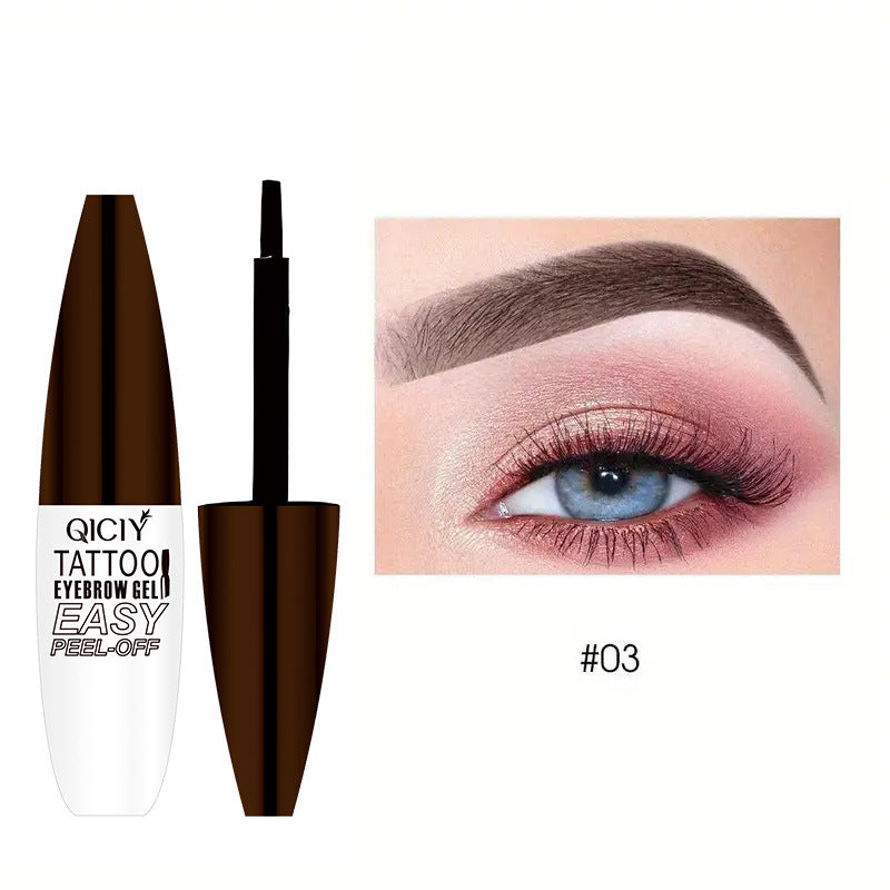 Tattoo Easy Peel Off Eyebrow Gel Cream Types Long-Lasting Beauty Gym From House 06style