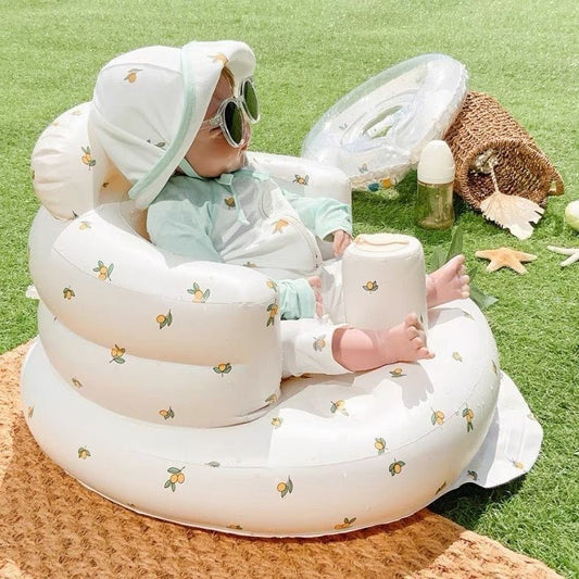 Portable Inflatable Baby Dining Chair For Bathing And Swimming Kids DealSniper.net