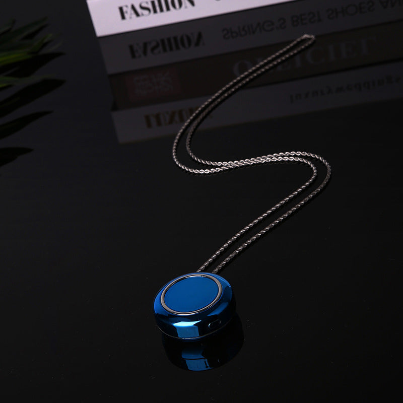 Wearable portable negative ion air purifier Necklace wear purifying pendant gift Jewelry dealsniper-net