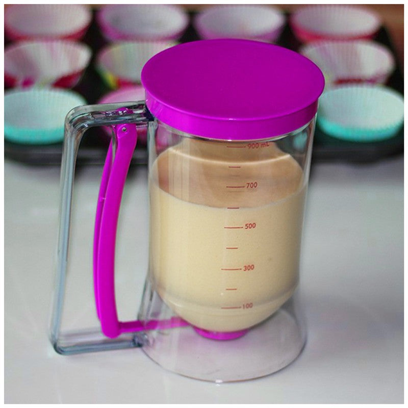 Baking Batter Dispenser Cake Batter Dispenser Kitchen DealSniper.net Purple 384