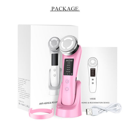 Women's 7-in-1 Micro-current Beauty Purifying Introducer Beauty dealsniper-net Pink 5in1