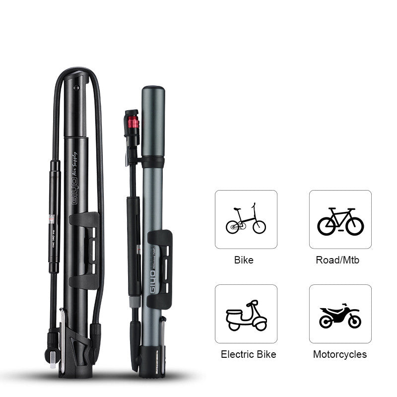 High-pressure bicycle pump Outdoor dealsniper-net